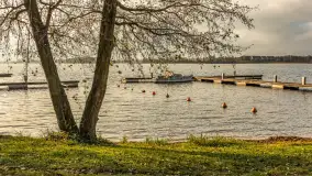 Końcówka jesieni w Pięknym Brzegu, nad jeziorem Święcajty, listopad 2025 r. - zdjęcie 20