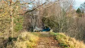 Zwalony Most w Kruklankach, listopad 2025 r. - zdjęcie 14