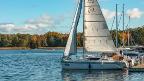 Łabędzi Ostrów i jezioro Kisajno w jesiennym wydaniu - zdjęcie 16