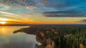 Jesienne Mazury z drona, mix ujęć, październik 2025 r. - zdjęcie 20