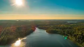 Jesienne Mazury z drona, mix ujęć, październik 2025 r. - zdjęcie 33