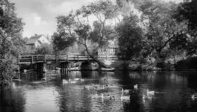 Krutynia na starych zdjęciach i pocztówkach - zdjęcie 49