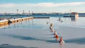 Zimowa sceneria w AZS Wilkasy nad Niegocinem, grudzień 2025 r. - zdjęcie 6