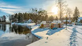 Zimowa sceneria w AZS Wilkasy nad Niegocinem, grudzień 2025 r. - zdjęcie 28