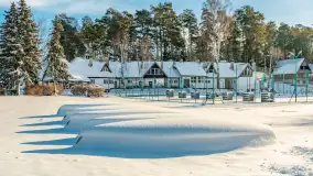 Zimowa sceneria w AZS Wilkasy nad Niegocinem, grudzień 2025 r. - zdjęcie 19