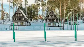 Zimowa sceneria w AZS Wilkasy nad Niegocinem, grudzień 2025 r. - zdjęcie 35