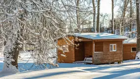 Zima w Łabędzim Ostrowiu w Pięknej Górze, Grudzień 2025 r. - zdjęcie 21