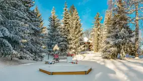 Zima w Łabędzim Ostrowiu w Pięknej Górze, Grudzień 2025 r. - zdjęcie 39