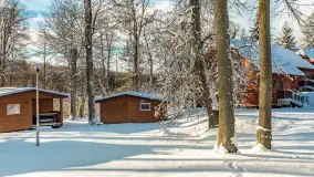 Zima w Łabędzim Ostrowiu w Pięknej Górze, Grudzień 2025 r. - zdjęcie 54