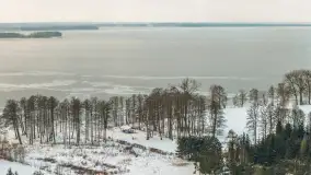 Dargin pod lodem, a natura i kra tworzą piękne pejzaże, styczeń 2026 r. - zdjęcie 10