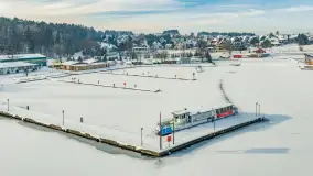 Porty w Wilkasach i Niegocin w zimowej scenerii, styczeń 2026 r. - zdjęcie 8