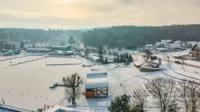 Porty w Wilkasach i Niegocin w zimowej scenerii, styczeń 2026 r. - zdjęcie 23