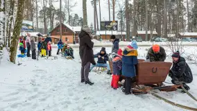 Kulig w puszczy Piskiej razem z OW Wodnik, Ruciane-Nida, Styczeń 2026 r. - zdjęcie 12