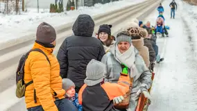 Kulig w puszczy Piskiej razem z OW Wodnik, Ruciane-Nida, Styczeń 2026 r. - zdjęcie 50
