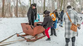 Kulig w puszczy Piskiej razem z OW Wodnik, Ruciane-Nida, Styczeń 2026 r. - zdjęcie 22