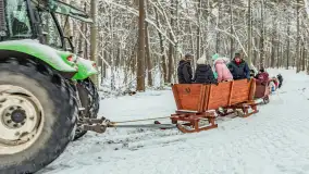Kulig w puszczy Piskiej razem z OW Wodnik, Ruciane-Nida, Styczeń 2026 r. - zdjęcie 30