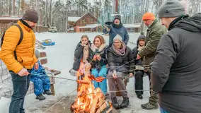 Kulig w puszczy Piskiej razem z OW Wodnik, Ruciane-Nida, Styczeń 2026 r. - zdjęcie 52