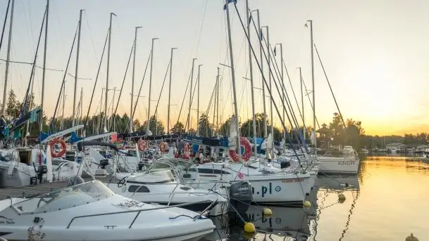 Zdjęcia: Zachód słońca w poetyckich dźwiękach muzycznego duetu  - zdjęcie 3