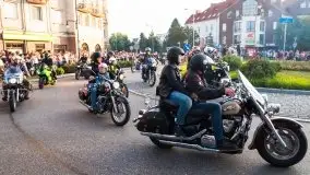 Zdjęcia: Parada motocykli ulicami Giżycka  - zdjęcie 12