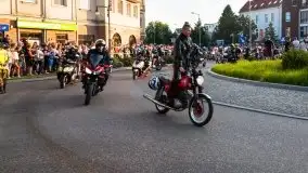 Zdjęcia: Parada motocykli ulicami Giżycka  - zdjęcie 7