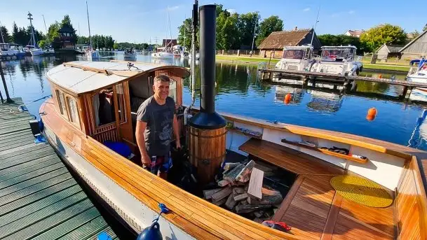 Zdjęcia: Parowiec Jack River zdobywa mazurskie jeziora - zdjęcie 3