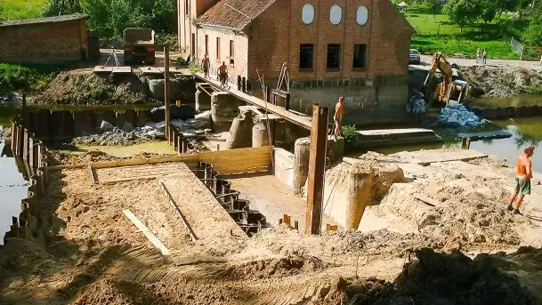 Budowa Małej Elektrowni Wodnej Ołownik-Sobiechy nad rzeką Węgorapą - zdjęcie 7