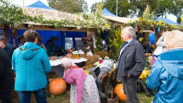 Zdjęcia: Mazurscy rolnicy dziękują za plony  - zdjęcie 7