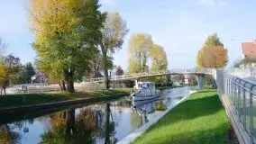 Zdjęcia: Po nowej kładce nad Kanałem Łuczańskim  - zdjęcie 12