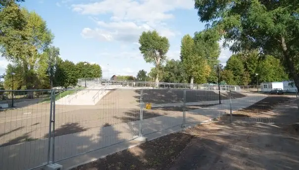 Zdjęcia: Po nowej kładce nad Kanałem Łuczańskim  - zdjęcie 3