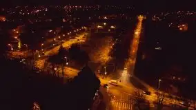 Nocne, styczniowe Giżycko, zobacz iluminację świąteczną - zdjęcie 21