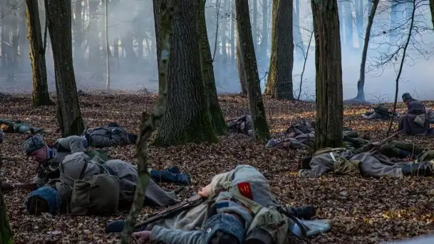 Inscenizacja Bitwy Zimowej Giżycko 2020 - zdjęcie 8