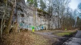 Wilczy Szaniec w Gierłoży zimą jeszcze lepiej widoczny - zdjęcie 32