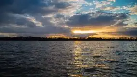 Zachód słońca widoczny w Sztynorcie, 27 luty 2020 - zdjęcie 5