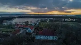 Zachód słońca widoczny w Sztynorcie, 27 luty 2020 - zdjęcie 53