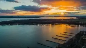 Zachód słońca widoczny w Sztynorcie, 27 luty 2020 - zdjęcie 50