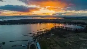 Zachód słońca widoczny w Sztynorcie, 27 luty 2020 - zdjęcie 43