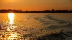 Jezioro Stręgiel skąpane w złocie zachodu słońca - zdjęcie 7