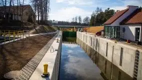 Śluza Guzianka II prawie gotowa, postęp prac 24.03.2020r. - zdjęcie 8