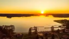 Piaski i jezioro Bełdany w marcowym słońcu - zdjęcie 4