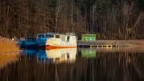 Piaski i jezioro Bełdany w marcowym słońcu - zdjęcie 35