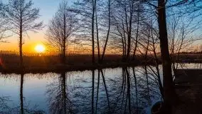 Kal i jezioro Mamry w marcowym słońcu - zdjęcie 23