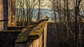 Śluza w Leśniewie w kolorach zachodzącego słońca - zdjęcie 19