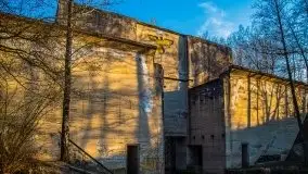 Śluza w Leśniewie w kolorach zachodzącego słońca - zdjęcie 14