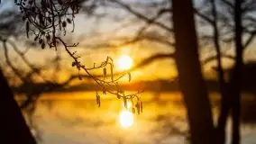 Wschód nad jeziorem Stręgielek, marzec 2020 - zdjęcie 43