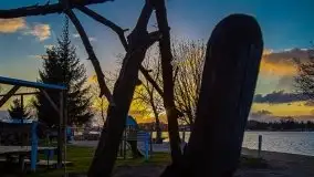 Tło Dla Mew i Marina Rydzewo w kolorach zachodu słońca - zdjęcie 30