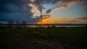 Zachód słońca na jeziorami Węgielsztyn i Rydzówka - zdjęcie 20