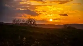 Zachód słońca na jeziorami Węgielsztyn i Rydzówka - zdjęcie 36