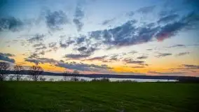 Zachód słońca na jeziorami Węgielsztyn i Rydzówka - zdjęcie 37