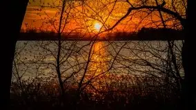 Zachód słońca nad jeziorem Kruklin - zdjęcie 8