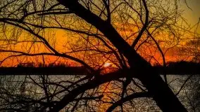 Zachód słońca nad jeziorem Kruklin - zdjęcie 35